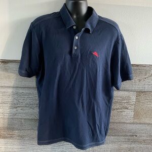 Tommy Bahama IslandZone Emfielder Polo Shirt Size Large (A1)